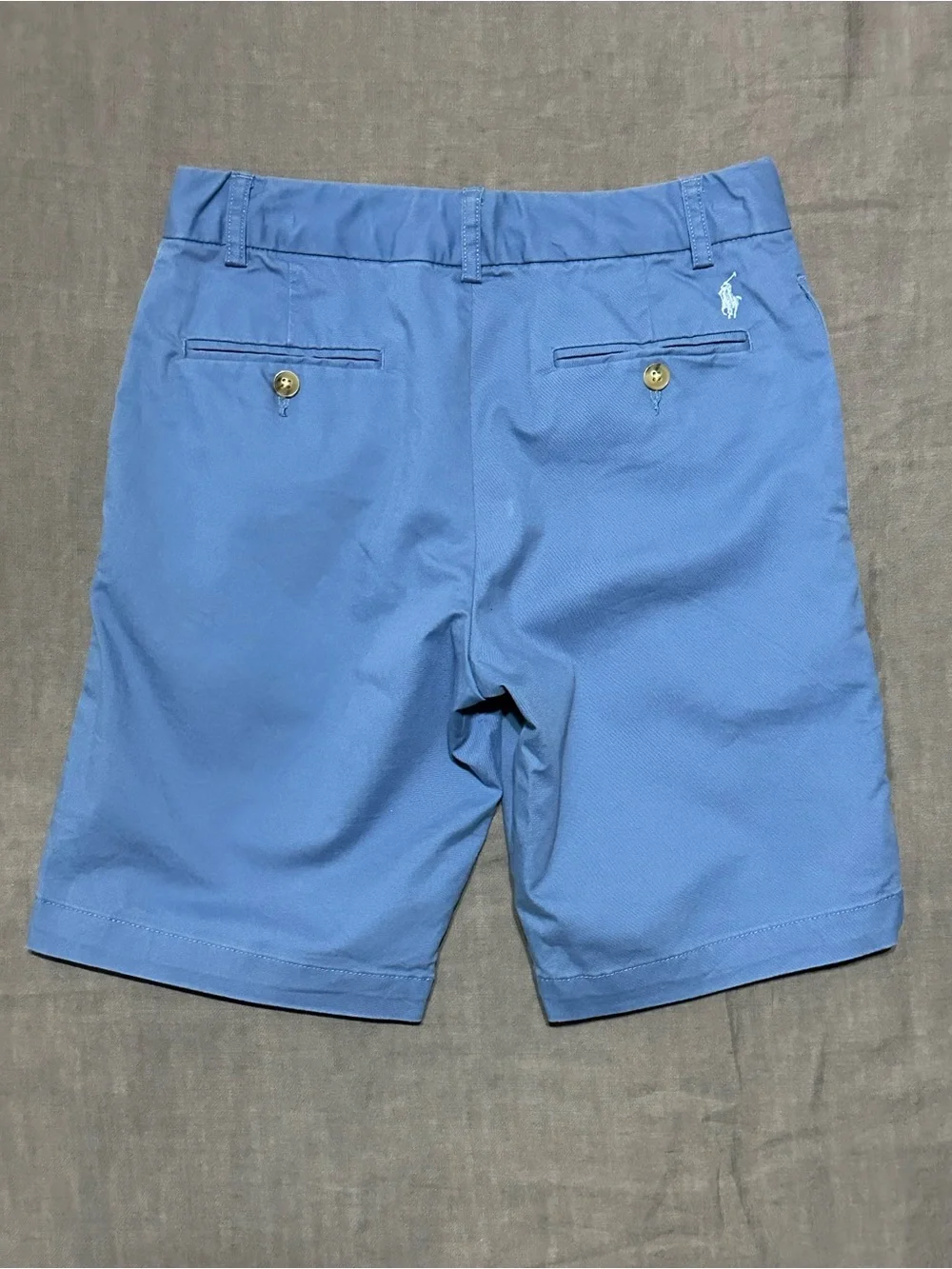 Polo by Ralph Lauren Light Blue Flat Front Shorts